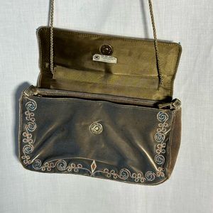 Vintage Fabric Embroidered Purse